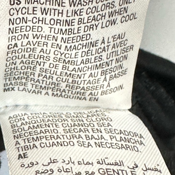 INC International Concepts Short Sleeve Collared Tee Shirt - Deep Black - Medium - Picture 5 of 7